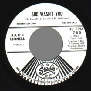 Jack Lionell - Don't Let It Keep You From My Door / She Wasn't You - 45 - Vinyl - 45''