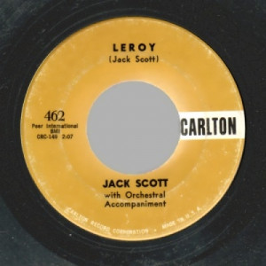 Jack Scott - My True Love / Leroy - 45 - Vinyl - 45''