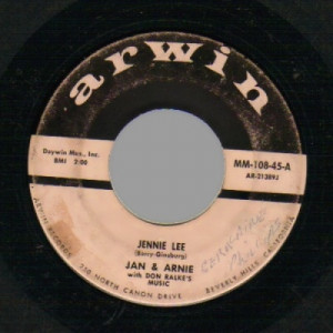 Jan & Arnie - Gotta Get A Date / Jennie Lee - 45 - Vinyl - 45''
