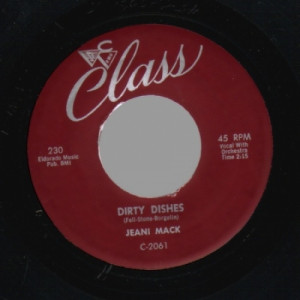 Jeani Mack - Dirty Dishes / Jimmy - 45 - Vinyl - 45''