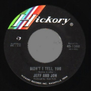 Jeff & Jon - Try Again / Didn't I Tell You - 45 - Vinyl - 45''