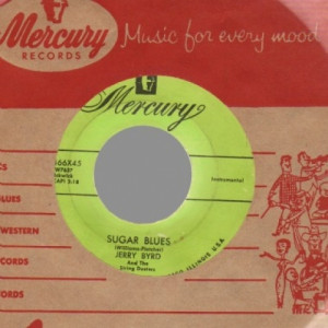 Jerry Byrd - Sugar Blues / Texas Play Boy Rag - 45 - Vinyl - 45''