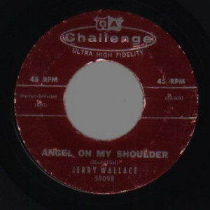 Jerry Wallace - There She Goes / Angel On My Shoulder - 45 - Vinyl - 45''