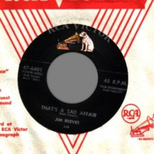 Jim Reeves - If You Were Mine / That's A Sad Affair - 45 - Vinyl - 45''