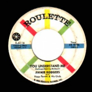 Jimmie Rodgers - Bimbombey / You Understand Me - 45 - Vinyl - 45''