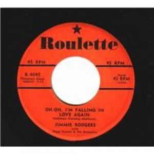 Jimmie Rodgers - Oh-oh, I'm Falling In Love Again / The Long Hot Summer - 45 - Vinyl - 45''