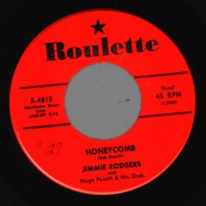 Jimmie Rodgers - Their Hearts Were Full Of Spring / Honeycomb - 45 - Vinyl - 45''