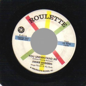 Jimmie Rodgers - You Understand Me / Bimbombey - 45 - Vinyl - 45''