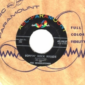 Joe Bennett & The Sparkletones - Black Slacks / Boppin' Rock Boogie - 45 - Vinyl - 45''