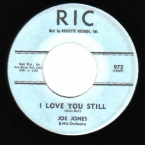 Joe Jones - You Talk Too Much / I Love You Still - 45 - Vinyl - 45''