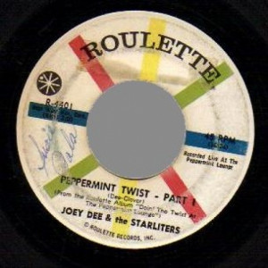 Joey Dee & The Starliters - Peppermint Twist 1 & 2 - 45 - Vinyl - 45''