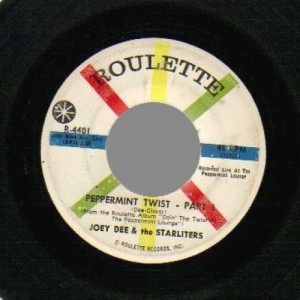 Joey Dee & The Starliters - Peppermint Twist - 45 - Vinyl - 45''