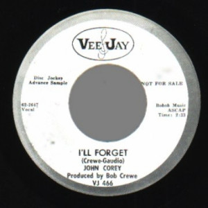 John Corey - I'll Forget / Pollyanna - 45 - Vinyl - 45''