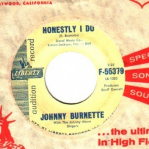 Johnny Burnette - God, Country And My Baby / Honestly I Do - 45 - Vinyl - 45''
