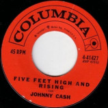 Johnny Cash - Five Feet High And Rising / I Got Stripes - 45