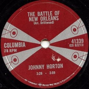 Johnny Horton - All For The Love Of A Girl / Battle Of New Orleans - 45 - Vinyl - 45''