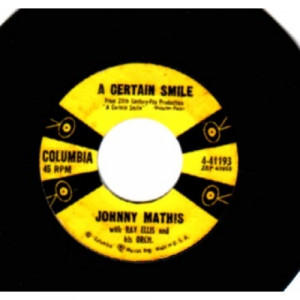 Johnny Mathis - A Certain Smile / Let It Rain - 45 - Vinyl - 45''