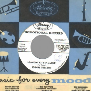 Johnny Preston - Leave My Kitten Alone / Token Of Love - 45 - Vinyl - 45''