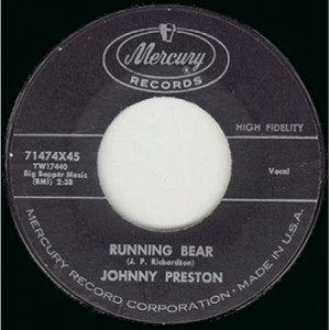 Johnny Preston - Running Bear / My Heart Knows - 45 - Vinyl - 45''