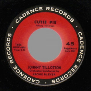 Johnny Tillotson - Cutie Pie / Without You - 45 - Vinyl - 45''