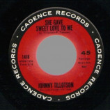 Johnny Tillotson - It Keeps Right On A-hurtin' / She Gave Sweet Love To Me - 45