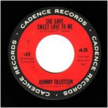Johnny Tillotson - She Gave Sweet Love To Me / It Keeps Right On A-hurtin' - 45