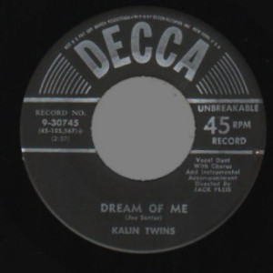 Kalin Twins - Forget Me Not / Dream Of Me - 45 - Vinyl - 45''