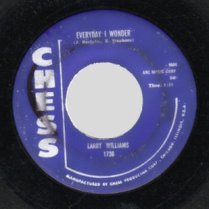 Larry Williams - Everyday I Wonder / My Baby's Got Soul - 45 - Vinyl - 45''
