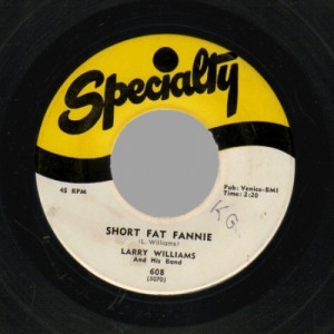 Larry Williams - Short Fat Fannie / High School Dance - 45 - Vinyl - 45''