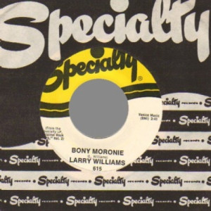 Larry Williams - You Bug Me Baby / Bony Moronie - 45 - Vinyl - 45''