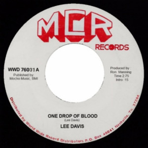 Lee Davis - One Drop Of Blood / Two Robes  - Vinyl - 45''