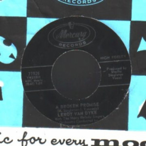 Leroy Van Dyke - If A Woman Answers / A Broken Promise - 45 - Vinyl - 45''