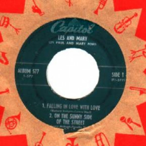 Les Paul & Mary Ford - Falling In Love With Love + 3 - EP - Vinyl - EP