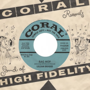 Lillian Briggs - Rag Mop / Smile For The Peopple - 45 - Vinyl - 45''