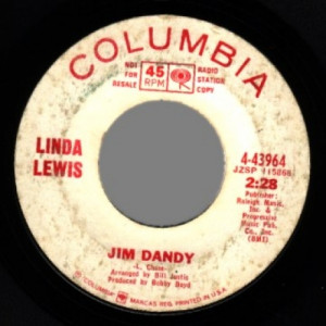 Linda Lewis - Jim Dandy / Who Will Be The Next One - 45 - Vinyl - 45''