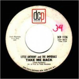 Little Anthony & The Imperials - Our Song / Take Me Back - 45 - Vinyl - 45''