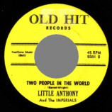Little Anthony & The Imperials - Two People In The World / Tears On My Pillow - 45