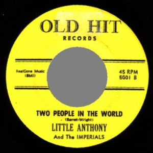 Little Anthony & The Imperials - Two People In The World / Tears On My Pillow - 45 - Vinyl - 45''