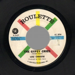 Lou Christie - The Gypsy Cried / Red Sails In The Sunset - 45 - Vinyl - 45''