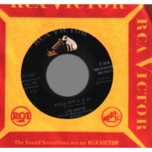 Lou Monte - The Italian Cowboy Song / Pizza Boy Usa - 45 - Vinyl - 45''