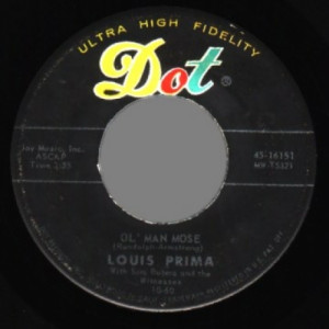 Louis Prima - Wonderland By Night / Ol Man Mose - 45 - Vinyl - 45''