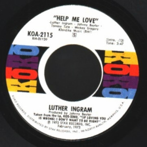 Luther Ingram - Help Me Love / Always - 45 - Vinyl - 45''