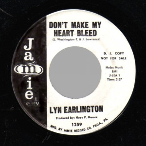 Lyn Earlington - I Really Go for You / Don't Make My Heart Bleed - 45 - Vinyl - 45''