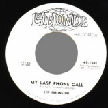 Lyn Earlington - My Last Phone Call / Love Drops - 45