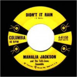 Mahalia Jackson - Didn't It Rain / He's Got The Whole World In His Hands - 45