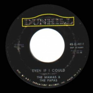 Mamas & The Papas - I Saw Her Again / Even If I Could - 45 - Vinyl - 45''