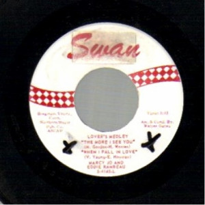 Marcy Jo & Eddie Rambeau - The Car Hop And The Hard Top / Lovers' Medley - 45 - Vinyl - 45''