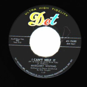 Margaret Whiting - I Can't Help It / That's Why I Was Born - 45 - Vinyl - 45''