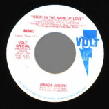 Margie Joseph - Stop In The Name Of Love (mono / Stereo) - 45