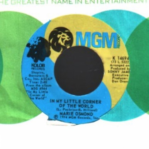 Marie Osmond - It's Just The Other Way Around / In My Little Corner Of The World - 45 - Vinyl - 45''